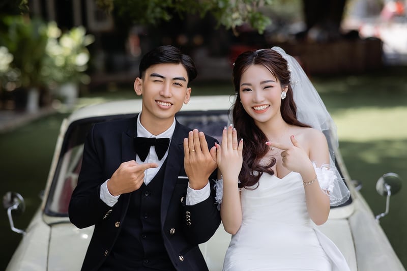 Wedding couple